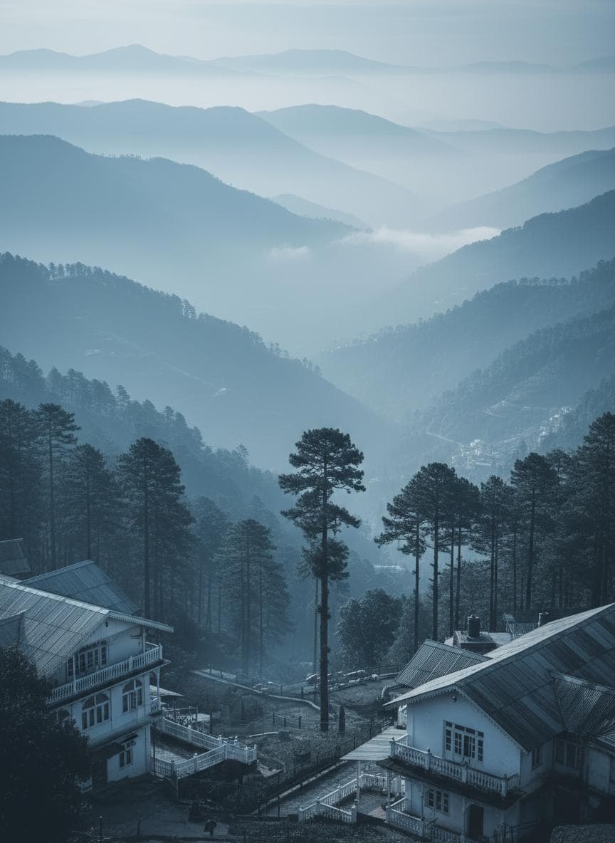 Mussoorie landscape